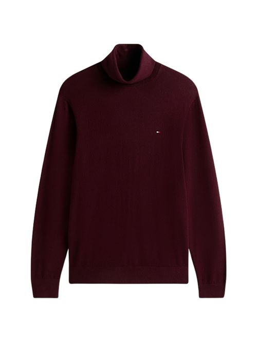 Maglioncino misto cashmere a collo alto Tommy Hilfiger | MW0MW28048XIH